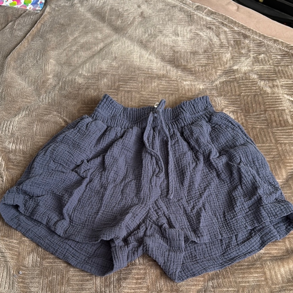 Women's Gray Casual Shorts